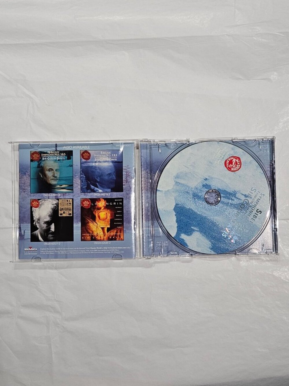 Sir Colin Davis CD Sibelius Symphonies Nos 1 and 4 - Picture 4 of 5